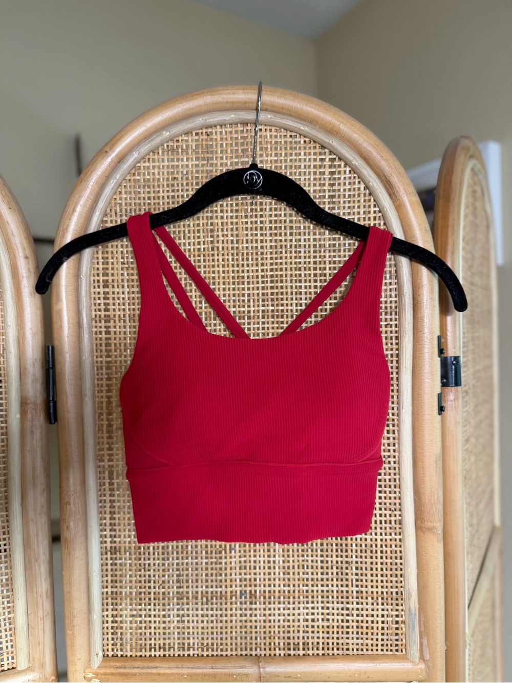 Lululemon Longline Ribbed Sports Bra